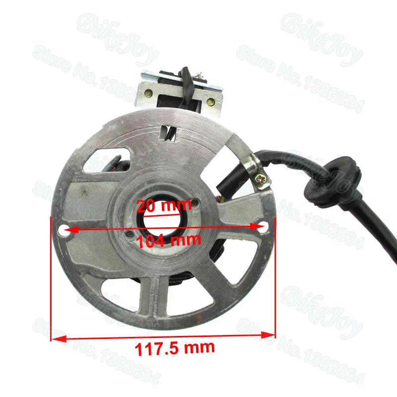 7 катушки 5 Провода Статор для Yamaha JOG Minarelli 50 50cc 90 90cc 2 тактный скутер Альфа