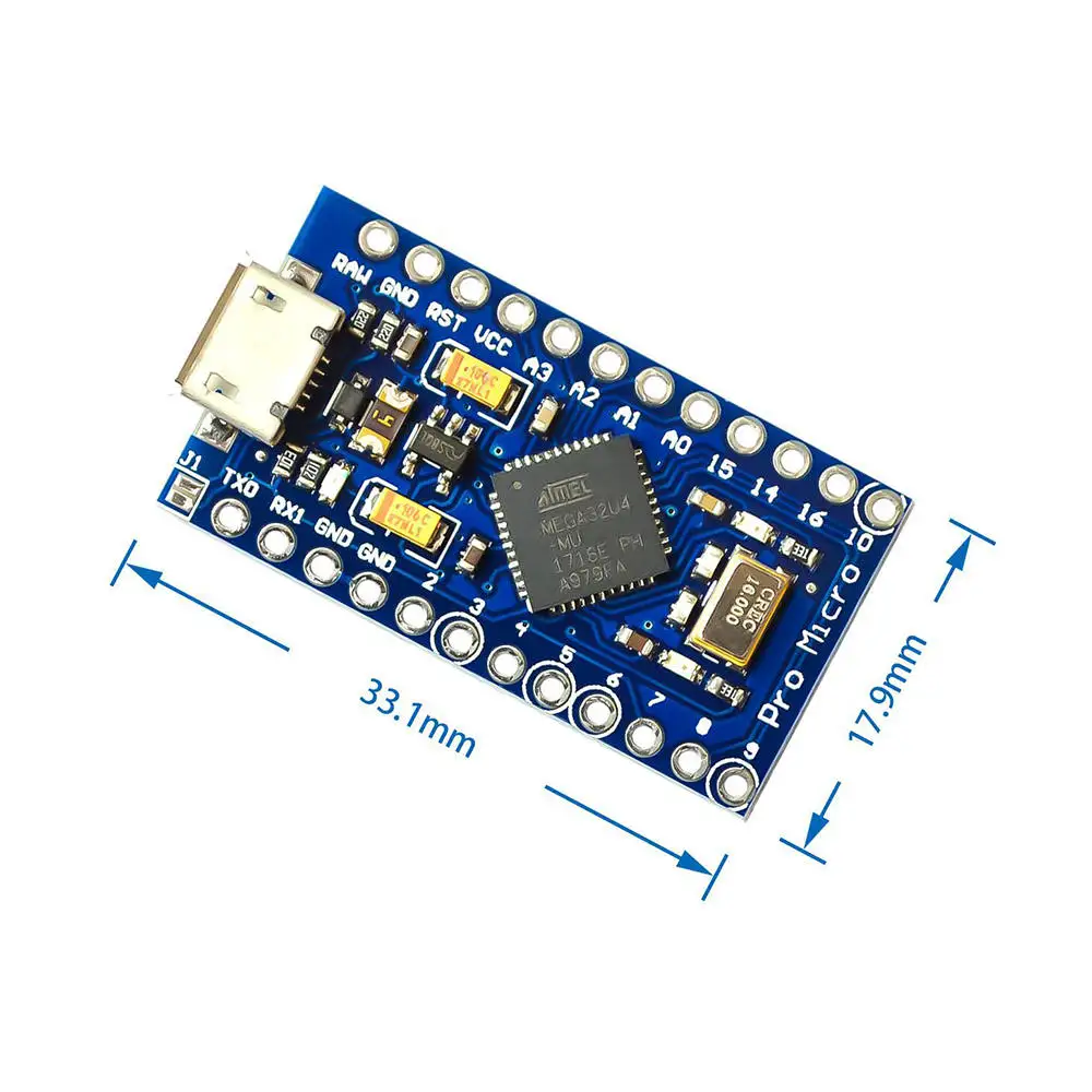 Pro Micro Own Usb программа обновления ATmega32U4 5 В/16 МГц микроконтроллер макетная плата |