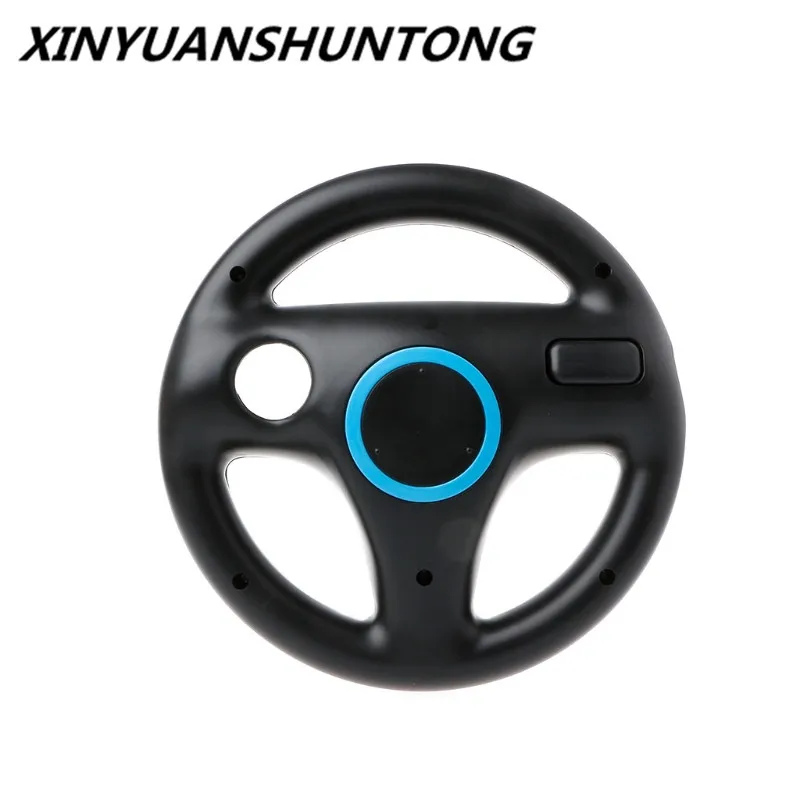 Black XINYUANSHUNTONG контроллер ручка держатель Для nintendo wii круто рулевого колеса Kart гоночная игра - Цвет: Black