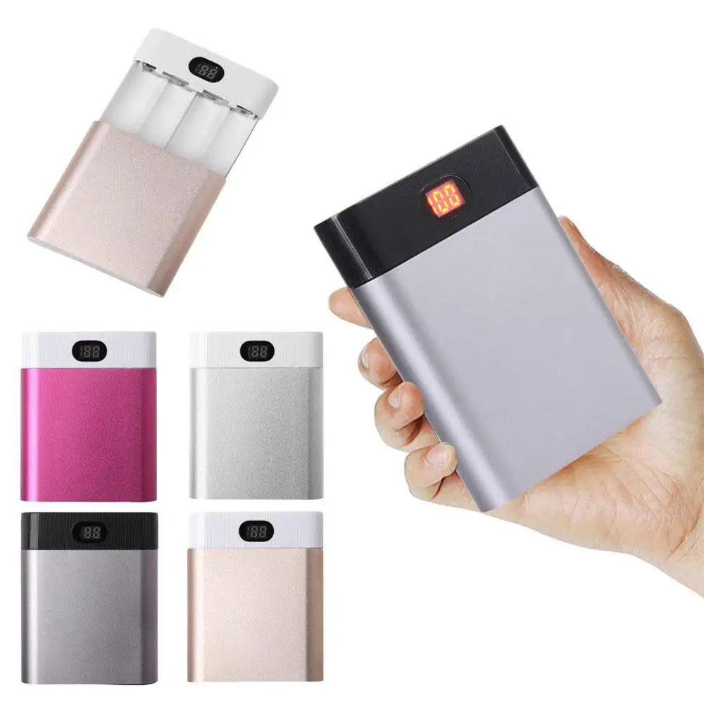 Cewaal power Bank чехол, зарядное устройство для мобильного телефона, планшета, 2.1A источник питания, 18650 аккумулятор, сделай сам, внешний аккумулятор, чехол, двойной USB комплект, высокое качество