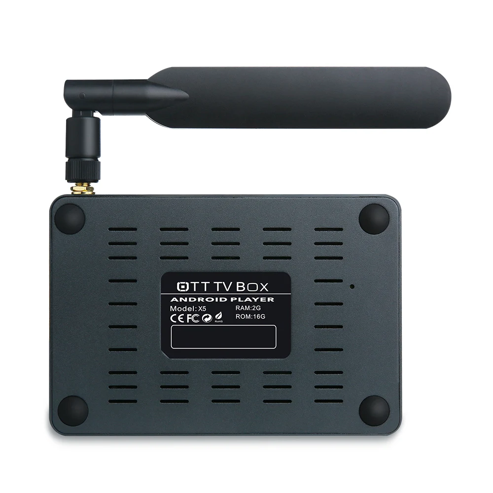 ТВ-приставка Realtek RTD1295 X5 Xnano Android 6.0 OpenWRT(NAS) 2 ГБ/16 ГБ AC Поддержка PVR USB3.0 HDMI2.0 HDR BT 4 0