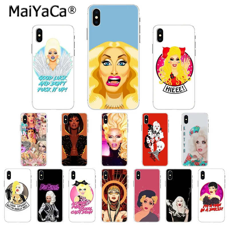 MaiYaCa RuPaul's Drag Race модный пользовательский Фото чехол для телефона iphone SE 2020 11 pro 8 7 66S