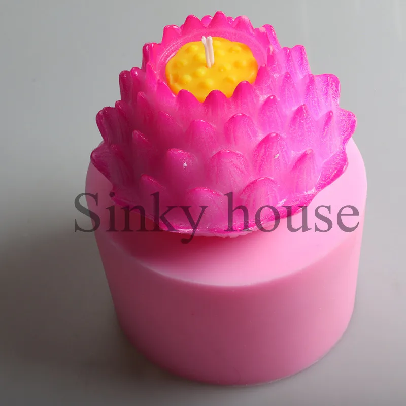 Lotus фигурные силиконовые формы для свечей глины большие оптовая продажа | Дом и