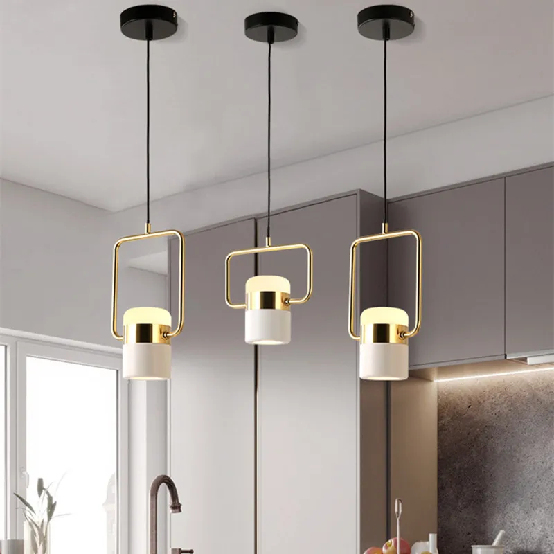 Светодиодный подвесной светильник в скандинавском стиле с регулируемой
