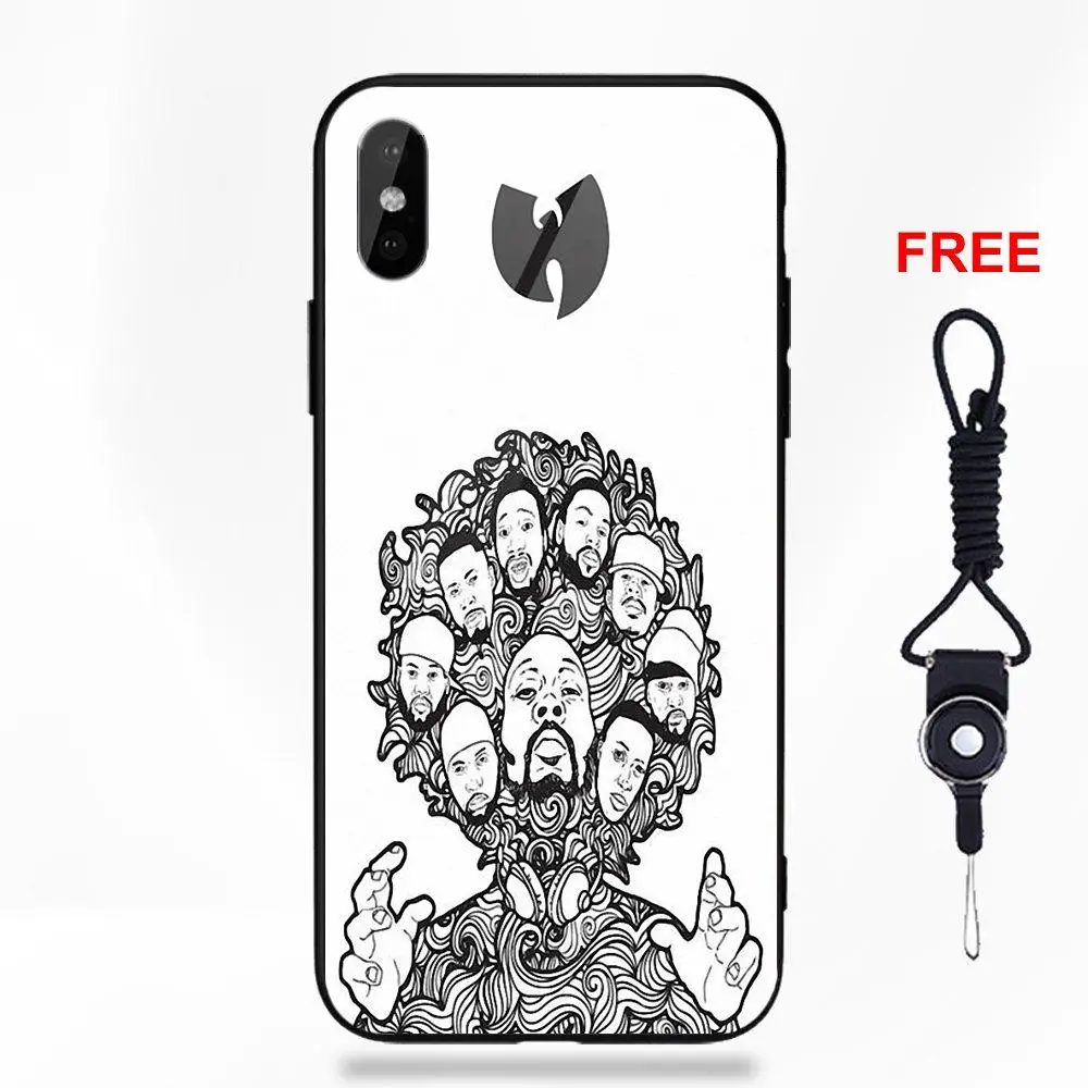 Для Apple iPhone 5 5C 5S SE 6 S 7 8 плюс X XS Max XR Мягкий ТПУ чехол + закаленное стекло для