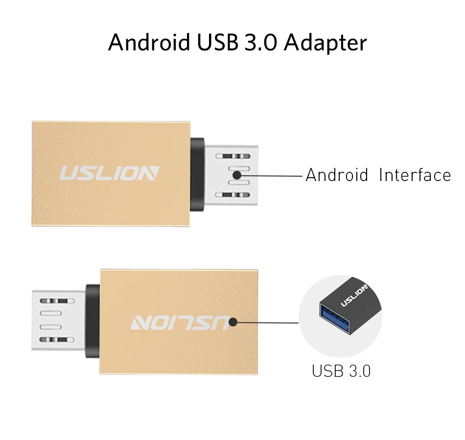USLION usb type C к USB 3,0 type-C адаптер OTG Mciro Кабельные конвертеры для samsung S10 S9 S8 для Macbook USB C OTG адаптер