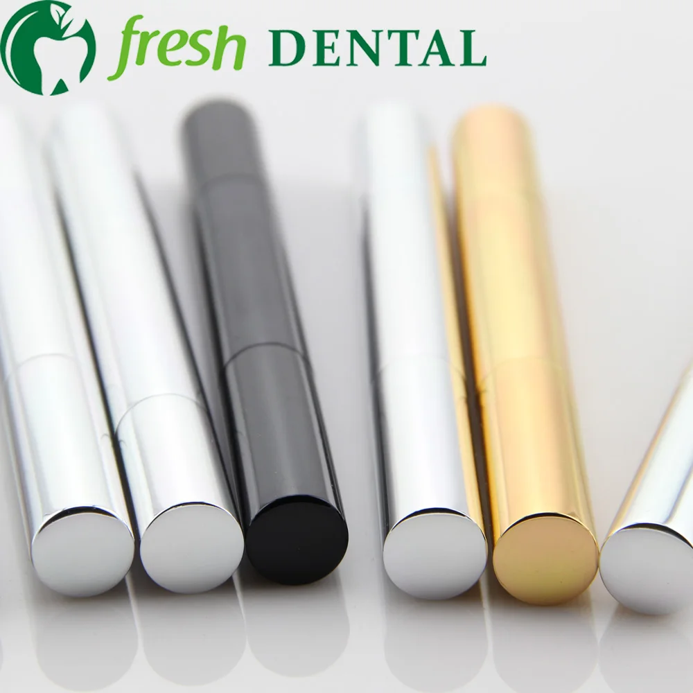50PCS Teeth whitening pen 2ml 35%CP whitening syringe smoke tea tetracyclin Soft Brush Applicator For Tooth Whitening TW106