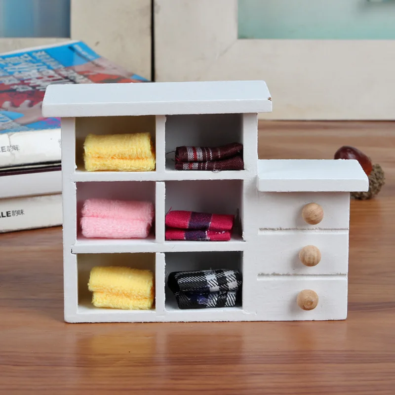 Новый домашний деревянный шкаф статуэтка модный органайзер для хранения