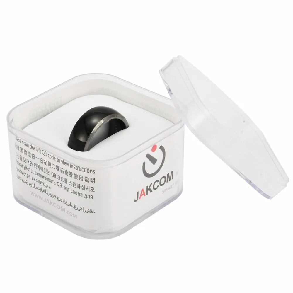 Jakcom(MJ02) умное кольцо удобное R3 R3F таймер 2 волшебных пальца NFC водонепроницаемое кольцо для смартфона белый черный цвет с коробкой