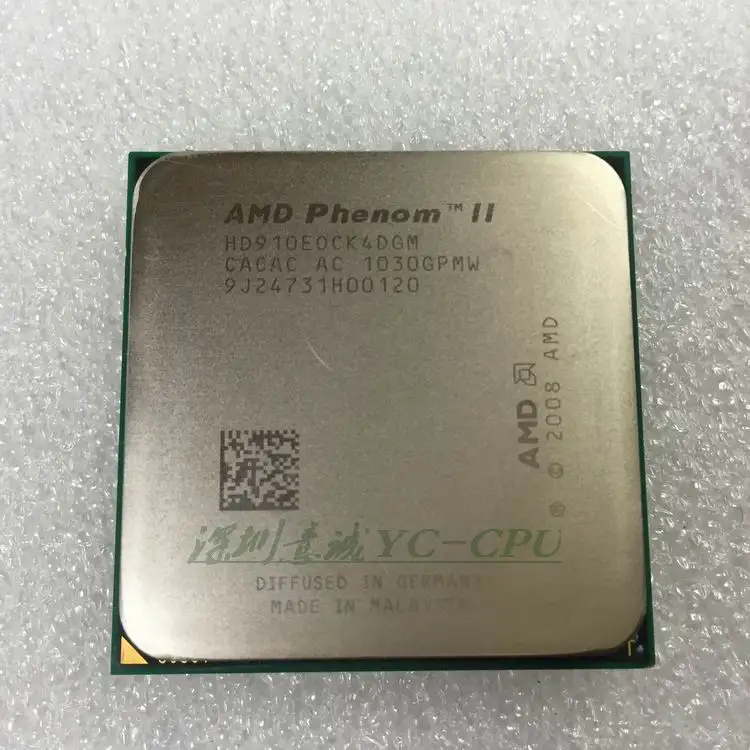 AMD Phenom X4 910E 2.6 ГГц HD910EOCK4DGM Четырехъядерный ПРОЦЕССОР Процессор 65 Вт Socket AM3 938pin