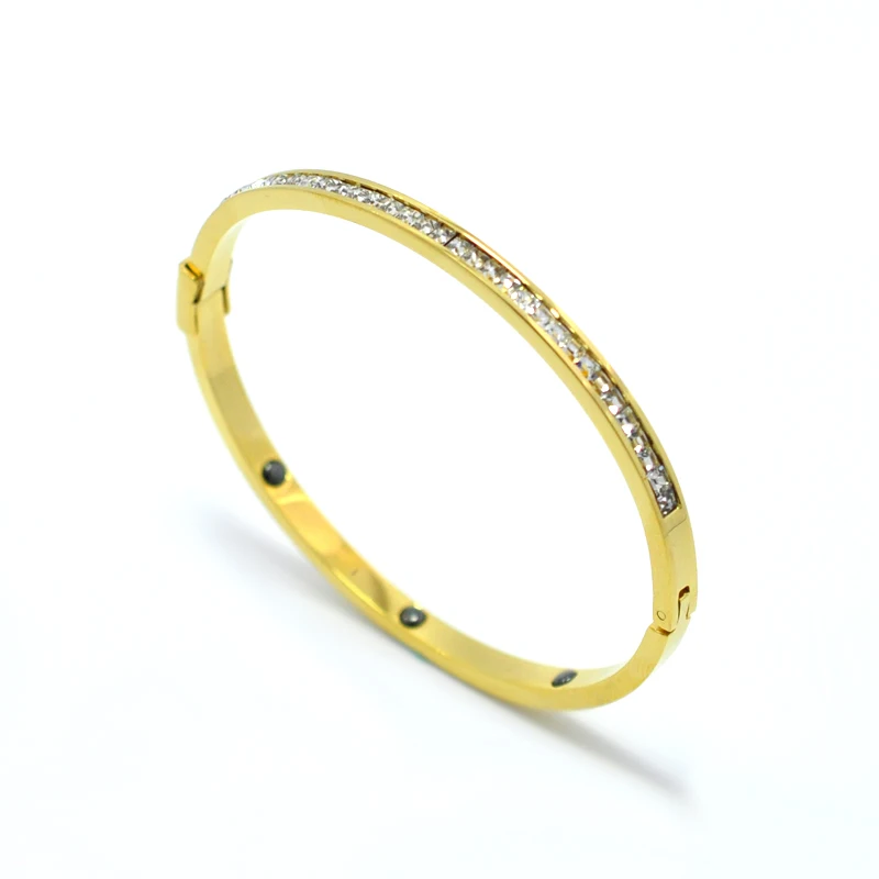 Классический Элитный бренд тонкий ряда кубический циркон браслеты из кристаллов