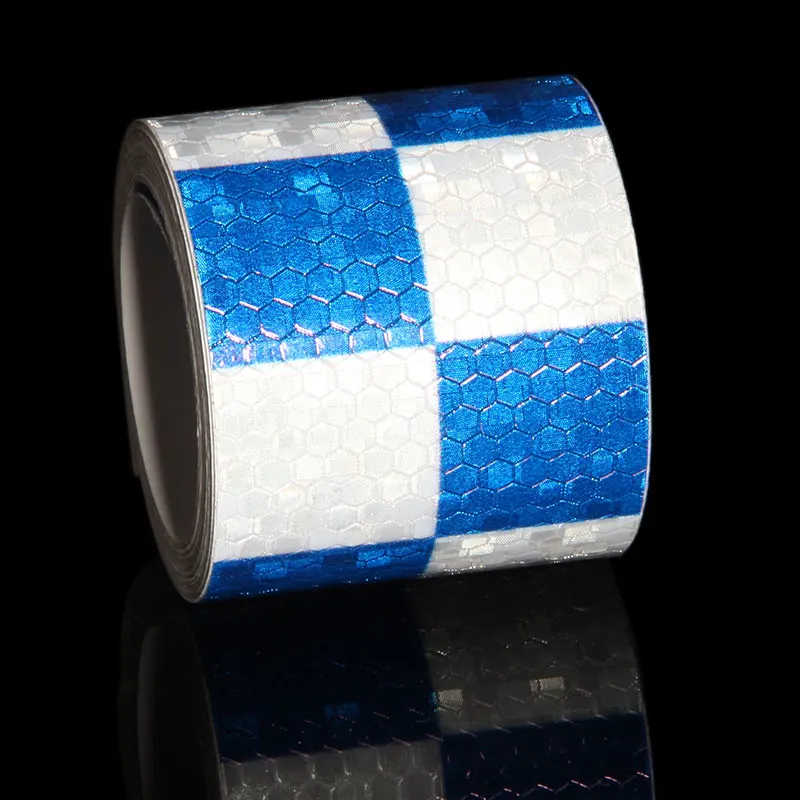 5CMx500CM Chequered Reflective Stickers Motorcycle Decals Moto Colors Grid Car Accessories | Автомобили и мотоциклы