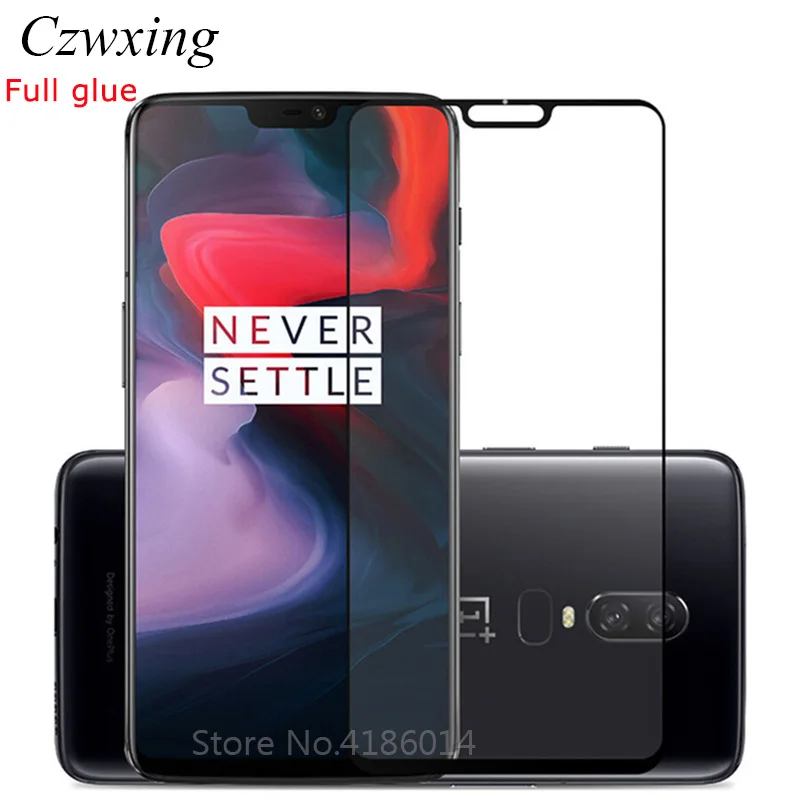 Закаленное стекло 5D для Oneplus 6 закаленное Защита экрана Oneplus6 One plus Six полное