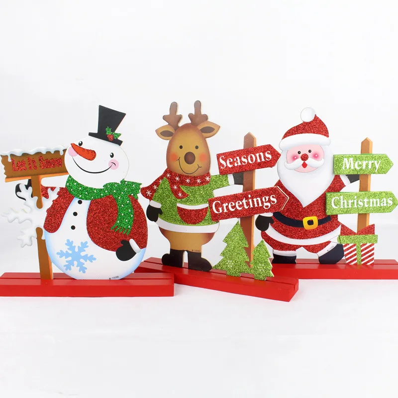 Каждый вечерние Merry для рождественской вечеринки указатели украшения Санта