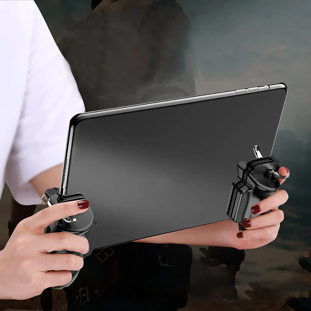 Mobile Controller Gamepad for Ipad Tablet Trigger Fire Button Aim Key Games Grip Handle Shooter Joystick | Электроника