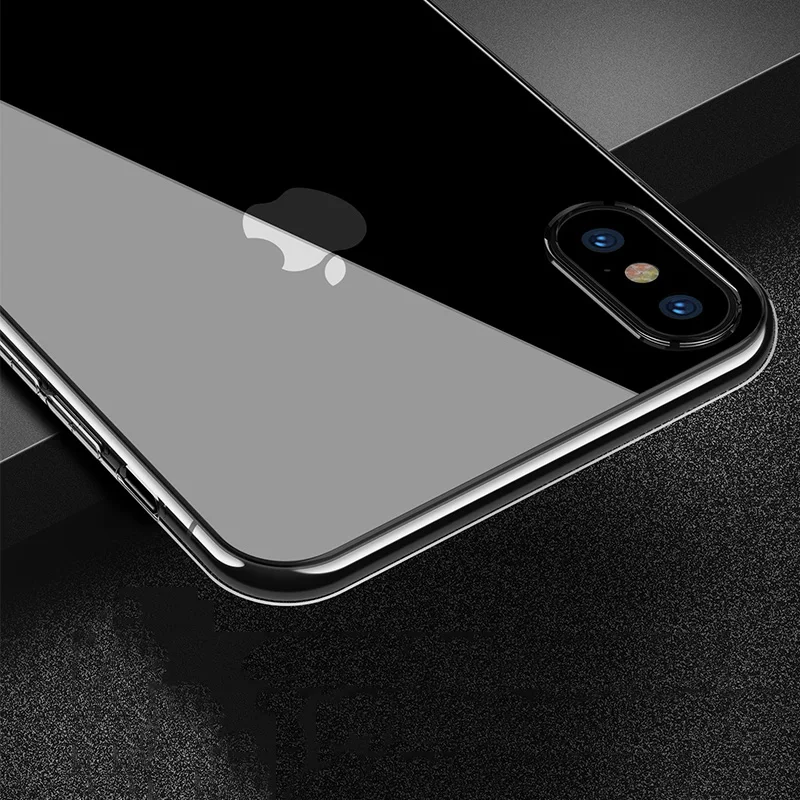 Прозрачный чехол для iPhone 11 X XS MAX 6S 7 8 Plus 10 5 5S SE силиконовый чехол для телефона чехол для iPhone 7 8 6 Plus чехол XR 6 11 Pro Max