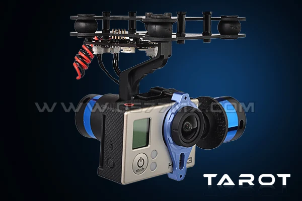 Ormino Таро 2-осевой бесщеточный карданный шарнир BGC 2 осевой T-2D для камеры Gopro Hero3 Fpv