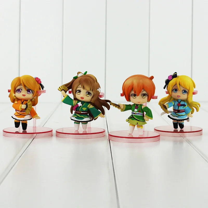 2016 Новый Q versiont Аниме Мультфильм Love Live! Проект кумир школы ПВХ фигурка