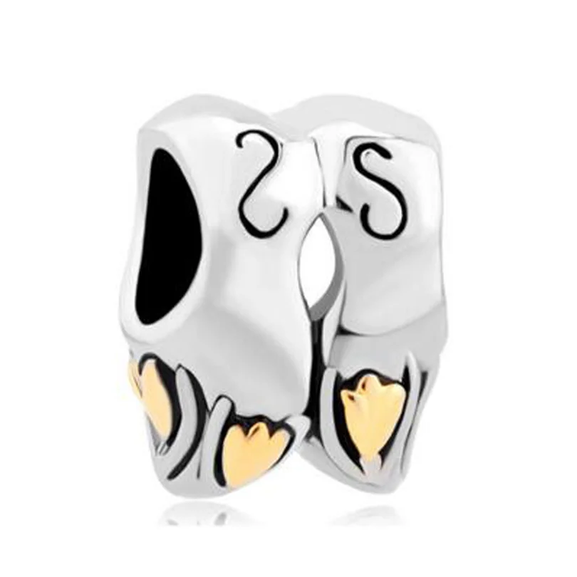 Новый продукт туфли в старинном стиле европейский браслет-Талисман из бусинок