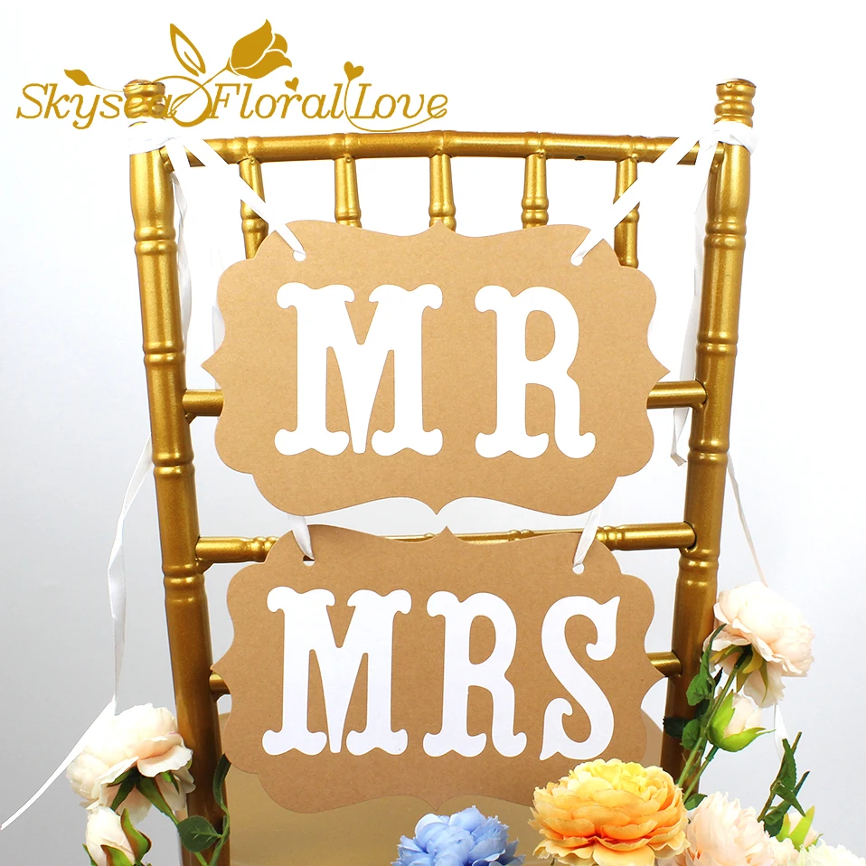 Декор для свадьбы MR &amp MRS баннерное украшение фотосъемки стул с поясом товары |