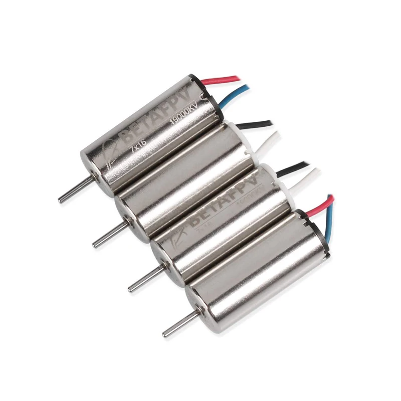 BETAFPV 7x16 мм Двигатель 19000KV Щеткой Двигатели с JST-1.25 разъем для Micro FPV крошечный Whoop Beta65S рамки