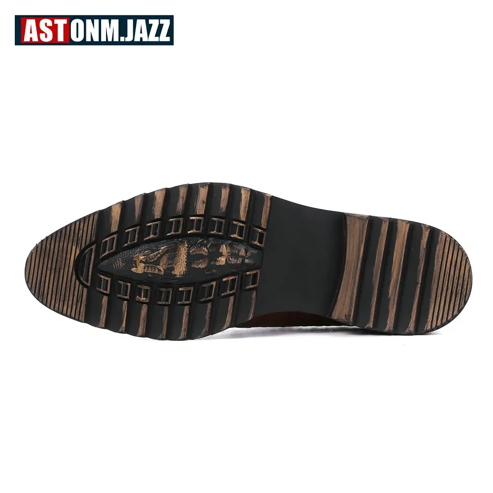 Мужские свадебные модельные туфли повседневные туфли-оксфорды из крокодиловой