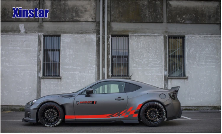 Автомобиль сбоку Наклейка для Toyota 86 Subaru STI Volkswagen Scirocco