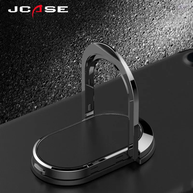 JCASE, металлический перстень в деловом стиле, универсальный держатель для мобильного телефона, вращение на 360 градусов, кольцо на палец, магнитный держатель для автомобиля