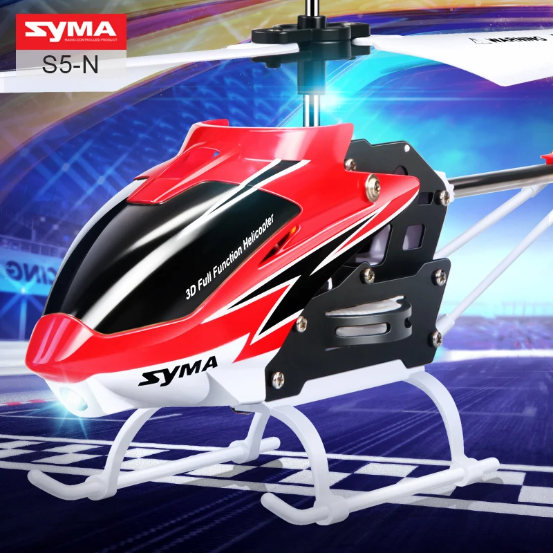 SYMA Official S5-N 3CH Mini Helicopter Built-in Gyroscope Indoor Toys for Children | Игрушки и хобби