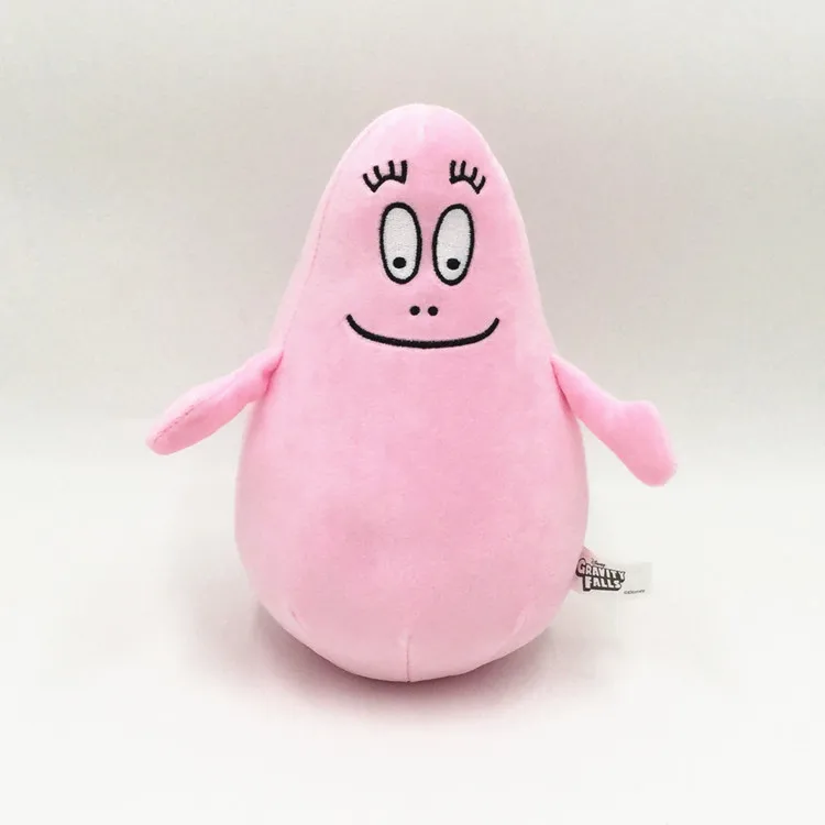 as picture 25 см мультфильм Barbapapa плюшевые игрушки мягкие куклы, детский подарок - Цвет: as picture