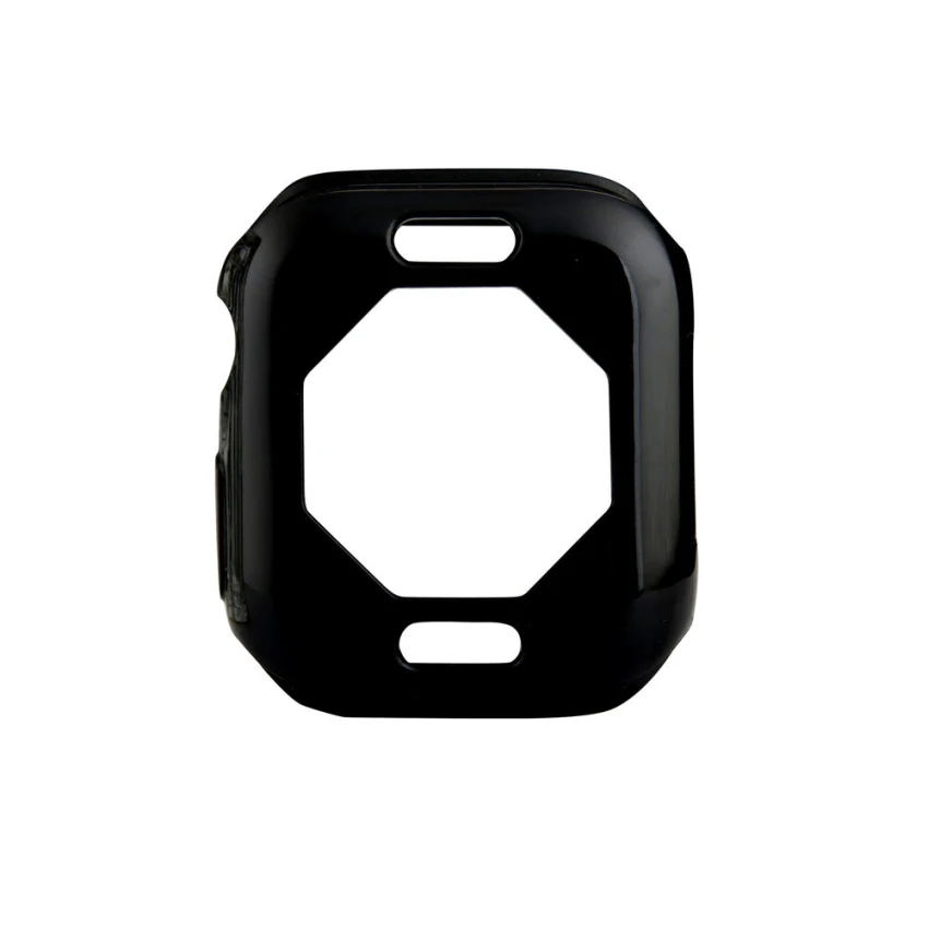 ТПУ тонкий мягкий чехол для Apple Watch серии 4 Защитный чехол силиконовый бампер для iwatch 5 40 мм 44 мм Рамка аксессуары для ремешка часов