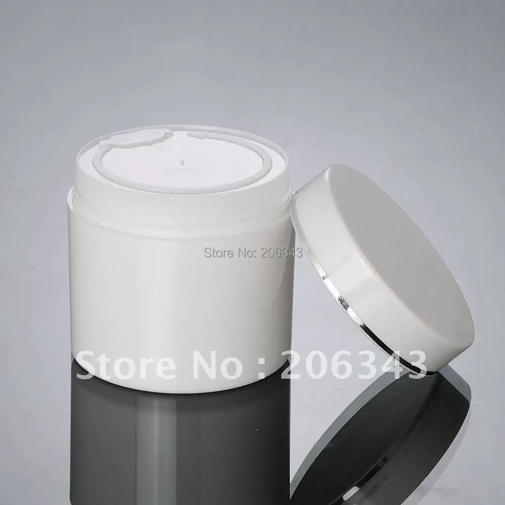 200 г двухслойная вращающаяся пластиковая банка для крема олово маски крем
