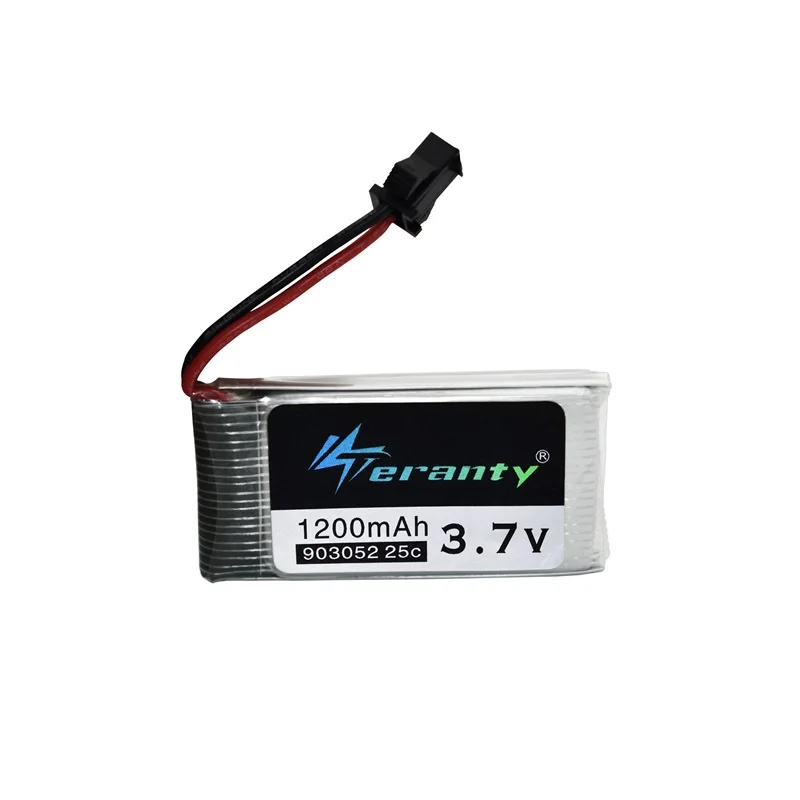 3.7V 1200mAh 903052 25c Lipo Battery For H11C H11WH HQ898B Remote control helicopter/Airplanes 3.7v batteries 1pcs/set | Игрушки и хобби