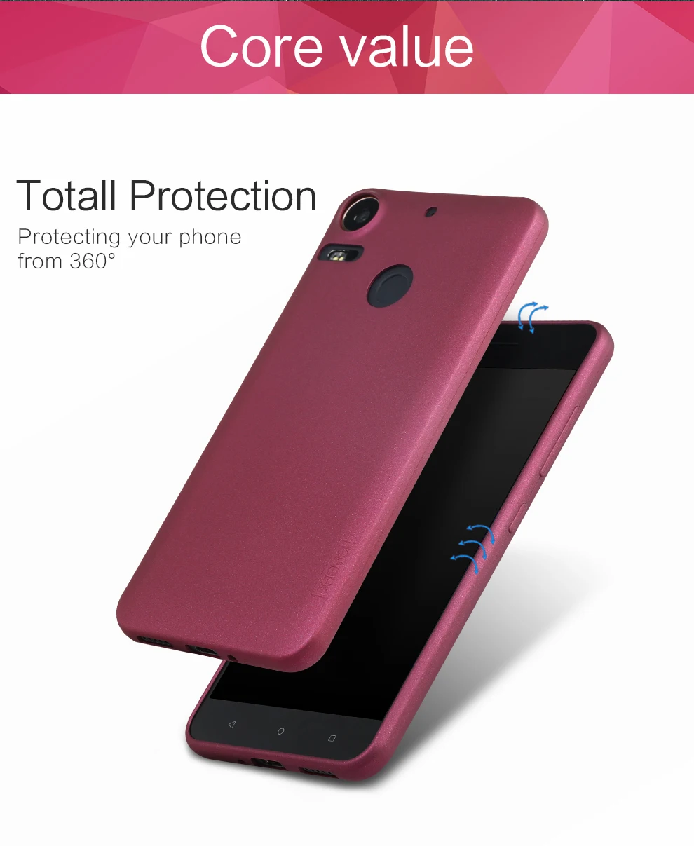 Desire 10 Pro X-level Мягкий ТПУ чехол для телефона для htc Desire 10 Pro матовая задняя крышка для htc Desire 10 Pro матовый Силиконовый чехол