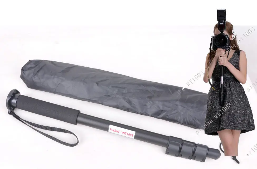

62 ''легкий монопод для камеры, портативный монопод для NIKON CANON sony и т. Д. PS1003