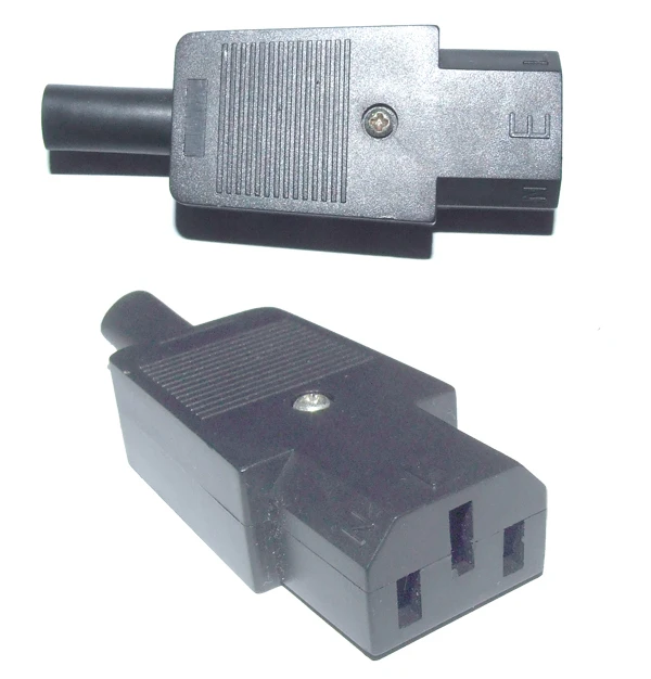 20 шт./лот 3pin женский разъем электрическая рисоварка PC компьютерный монитор