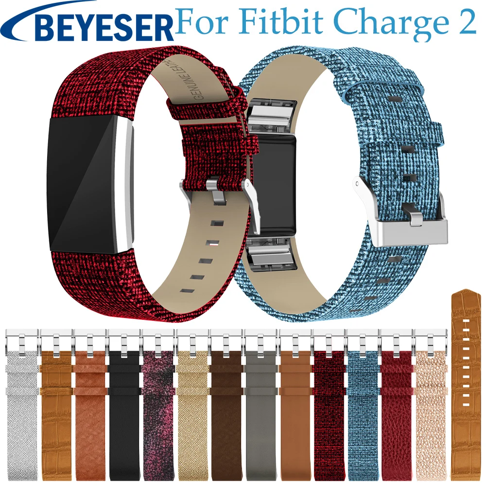 

Genuine Leather Watch Strap for Fitbit Charge 2 Band Smart Accessory for Fitbit Charge 2 Wristband Strap Replacement Watch Band
