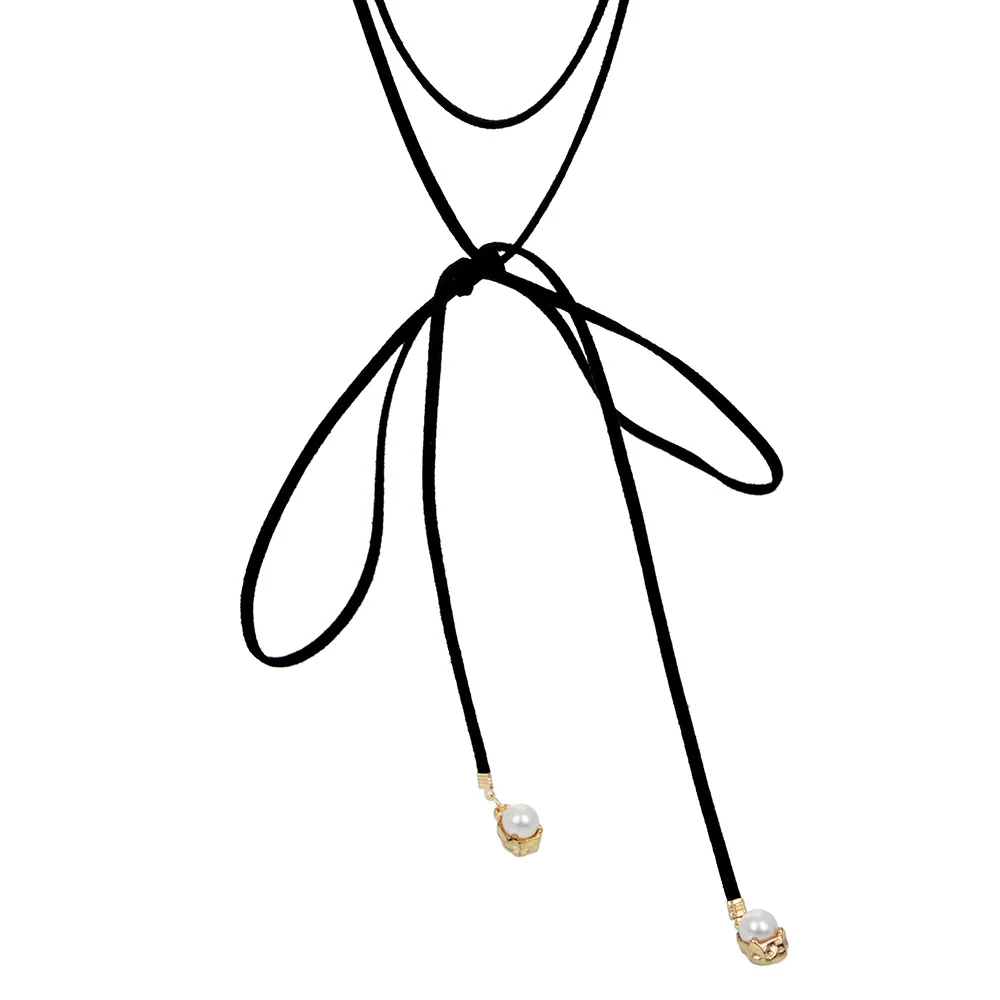 Mestilo панк готический ювелирные изделия Для женщин Обёрточная бумага бархатные