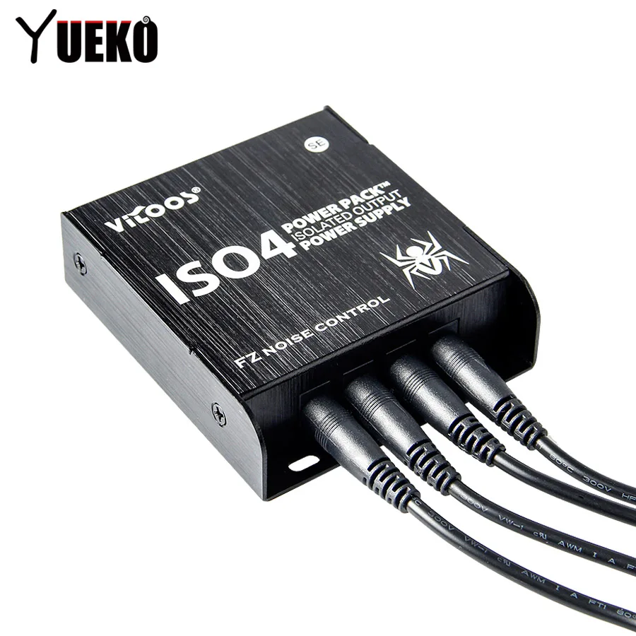 Vitoos ISO4 SE блок эффектов для гитары питания 4 шт. кабели постоянного тока + 1 Y кабель