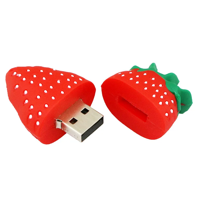 USB флеш накопитель Pendrive 8 ГБ 16 32 64 128 с изображением клубники арбуза 256 ГБ|flash disk|pendrive