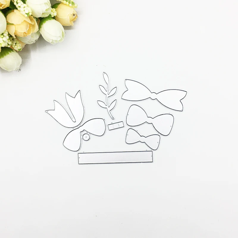 Julyarts летнее платье с бантиком и цветочками для девочек из металла высечки