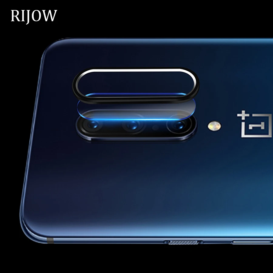 Закаленное стекло для камеры OnePlus 7 Pro One Plus металлическое кольцо объектива