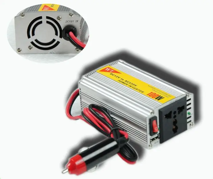 100W Car Power Inverter 12V DC to 220V AC Converter Adapter Supply USB Frequency Wholesale Dropshipping | Обустройство дома