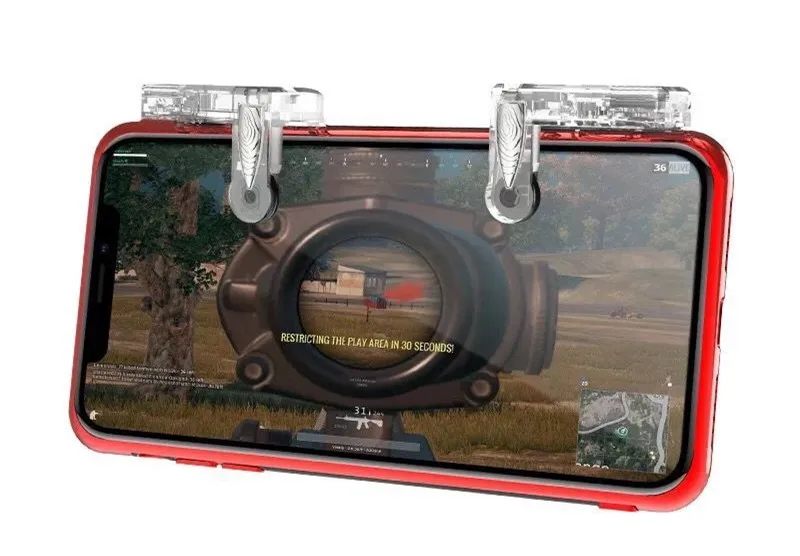 Игровой контроллер HEYNOW для мобильных игр PUBG, игровой геймпад L1 R1, игровой джойстик для ножей, триггер, игровой джойстик