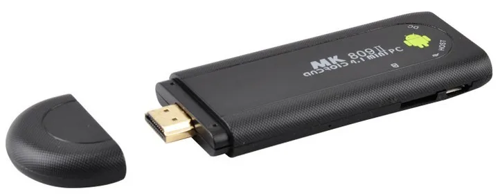 MK809II Android 4.2 bluetooth Mini PC TV Dongle Rockchip RK3066 1.6 ГГц Cortex A9 Dual Core DDR3 1 ГБ RAM 8 flash 3D ТЕЛЕВИЗОР