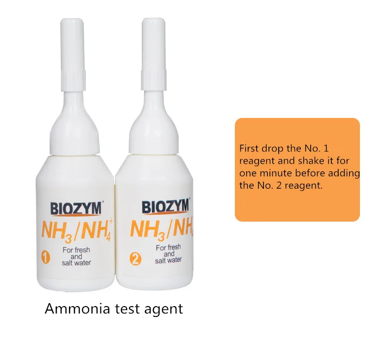 Biozym 3 в 1 тест-комплект pH NO2 NH3 NH4 мульти-тест 1 минута тест-агент кислотная основа контактный кислотная соль Аммиак Азот Тест-агент