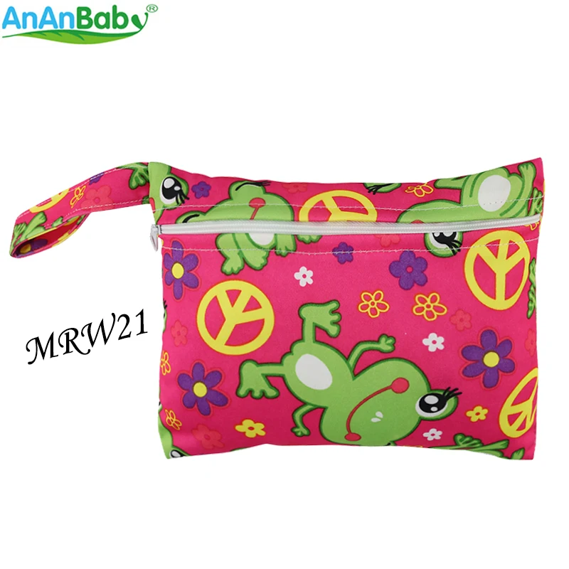 AnAnbaby 8 шт. непромокаемая Сумочка водонепроницаемая сумка для подгузников PUL Smaill для мамы прокладки для груди уход за ногами