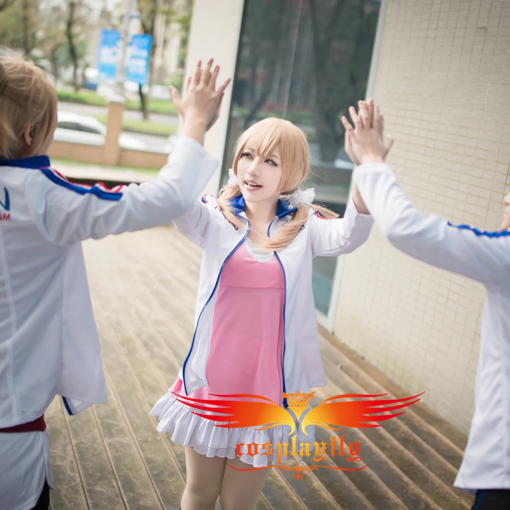 Принц Страйд Nana Сакураи Спортивная школьная Униформа Косплэй костюм наряд