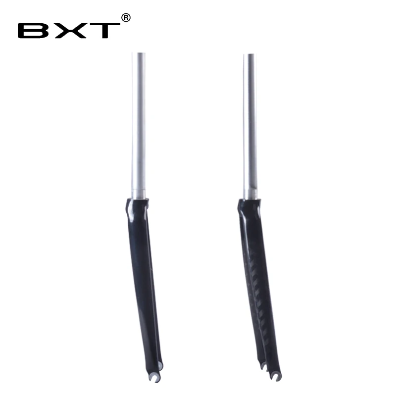 Новая 700C вилка для шоссейного велосипеда марки BXT из сплава углеродного волокна с