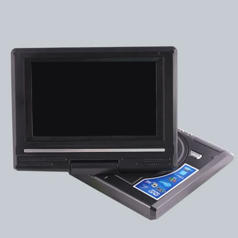 DVD VCD плееры 7,8 дюймов портативный EVD плеер HD tv с аналоговым USB кард-ридером игры поворотный HD экран MP3 видео машина динамик
